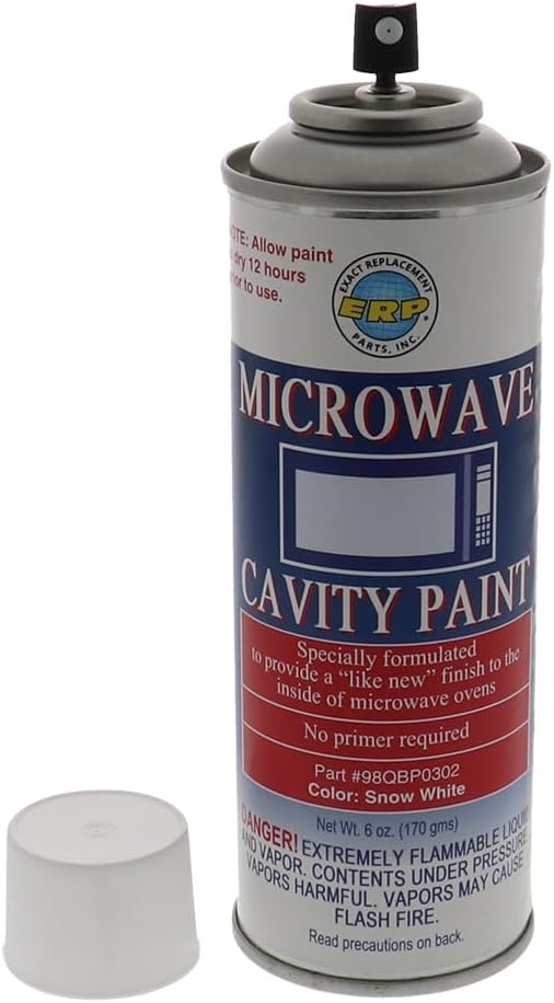 Snow White 6oz Microwave Cavity Spray Paint S65272