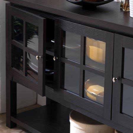 Walnut Contemporary Buffet W370204