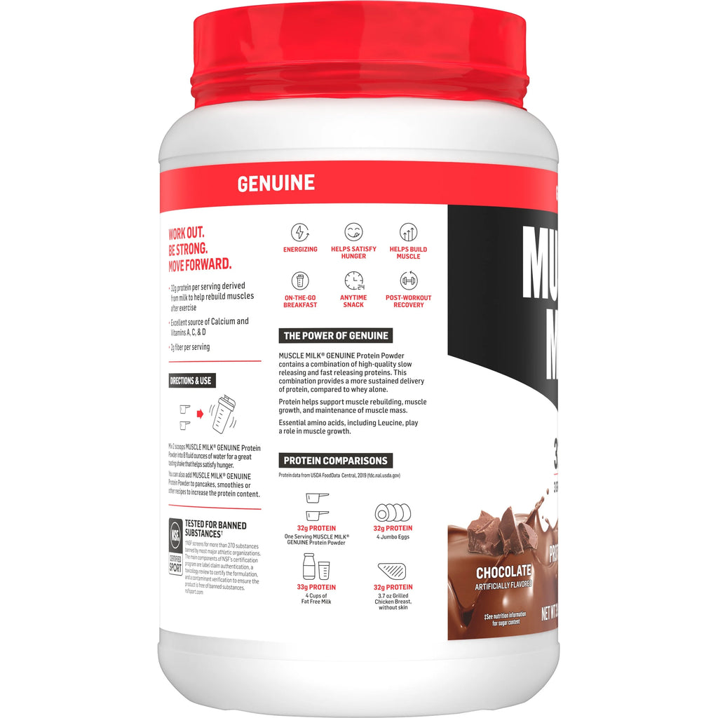 Chocolate Protein Powder, 2.47 Pound, 16 Servings G819030