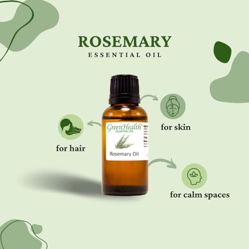16 fl oz Rosemary Essential Oil, Aluminum Bottle C794