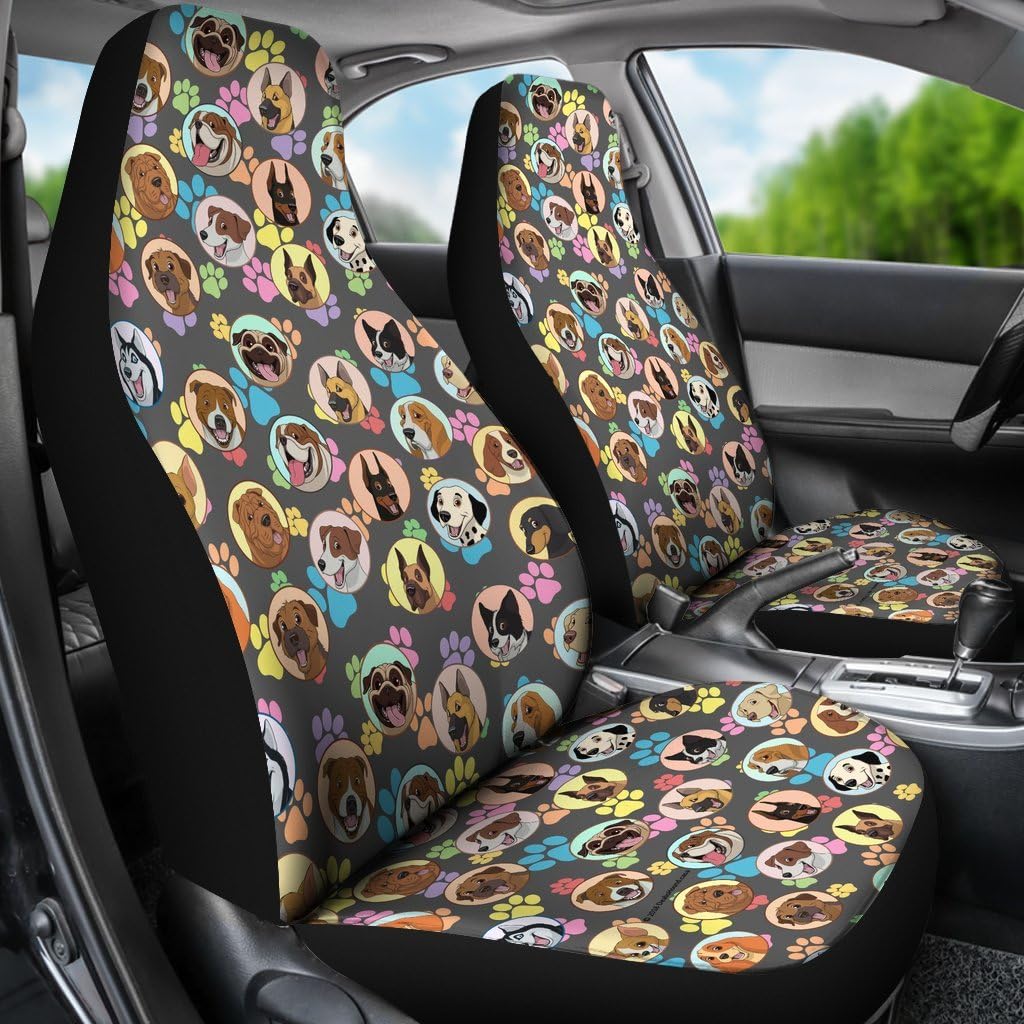 Microfiber Car Seat Covers Set of 2 Z16012