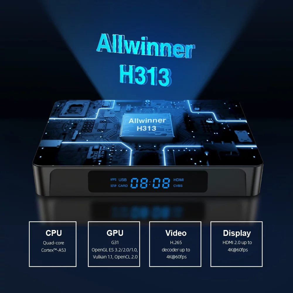Arabic TV Box Android 10 Quad Core 4K Smart IP Television Receiver G832649
