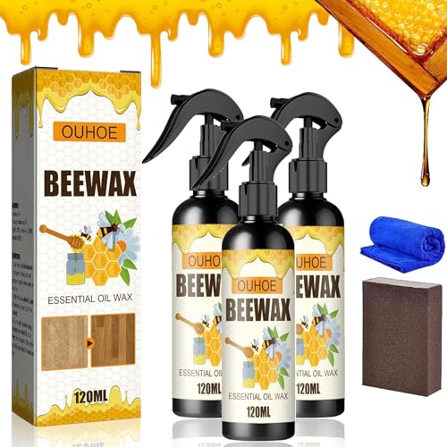 Natural Beeswax Spray Furniture Polish (3pcs) K36215