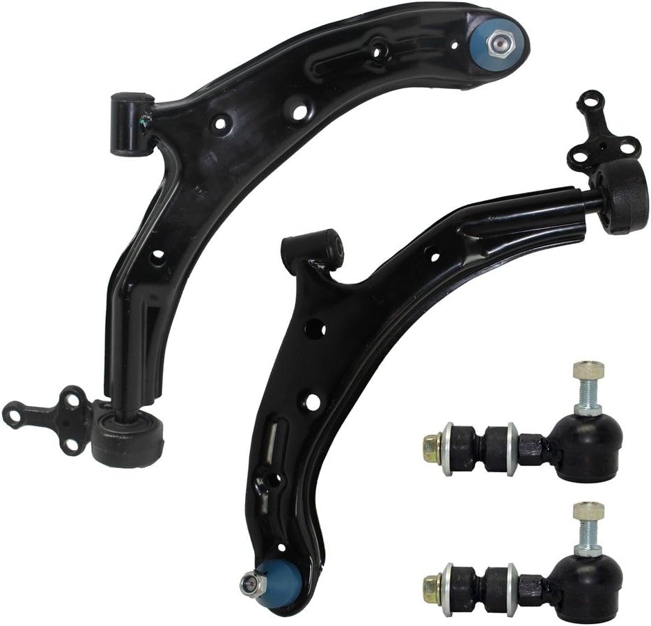 Front Lower Control Arms with Ball Joints and Sway Bar Links 4pc Set Z93725