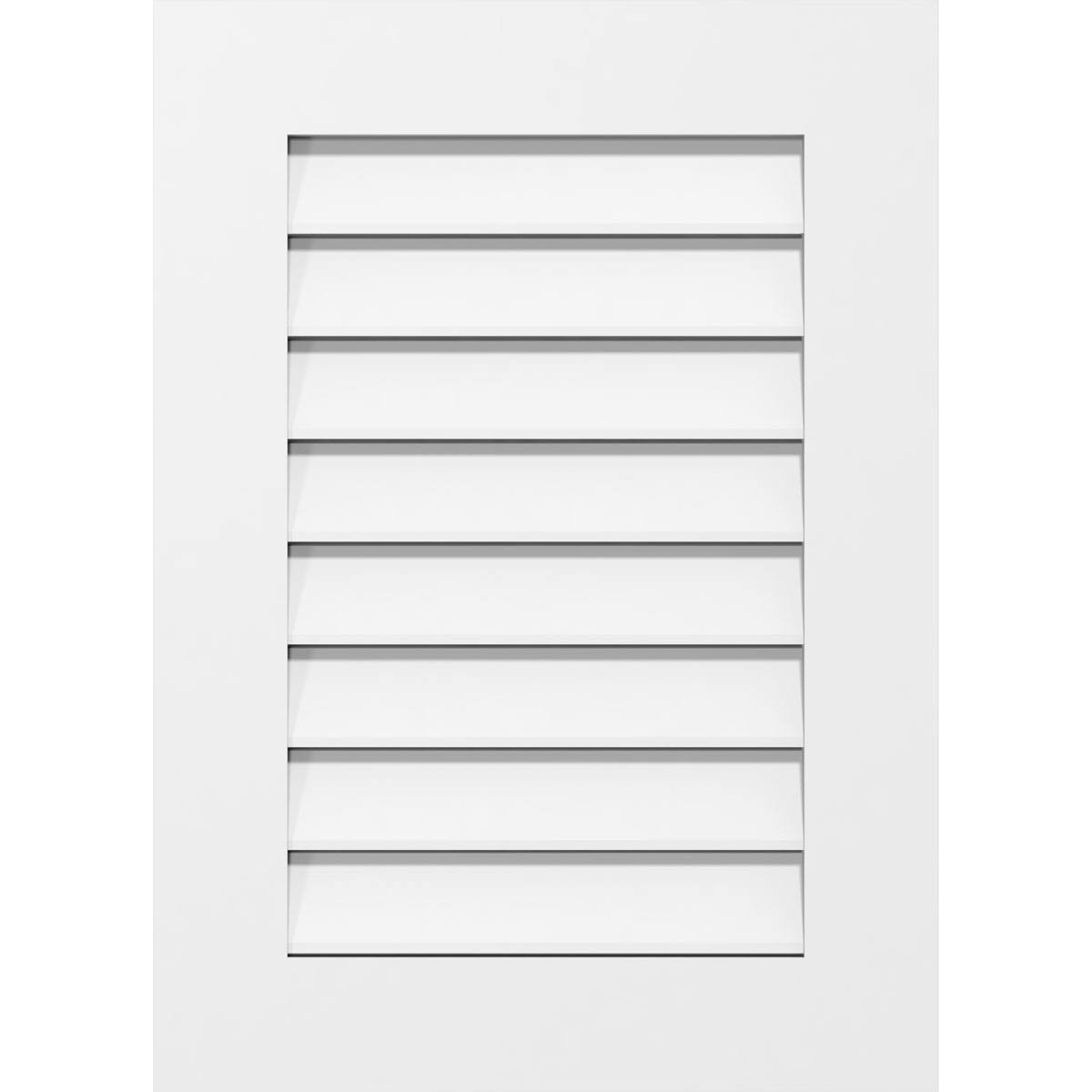 PVC Gable Vent 22x22 W x 20x22 L F16619