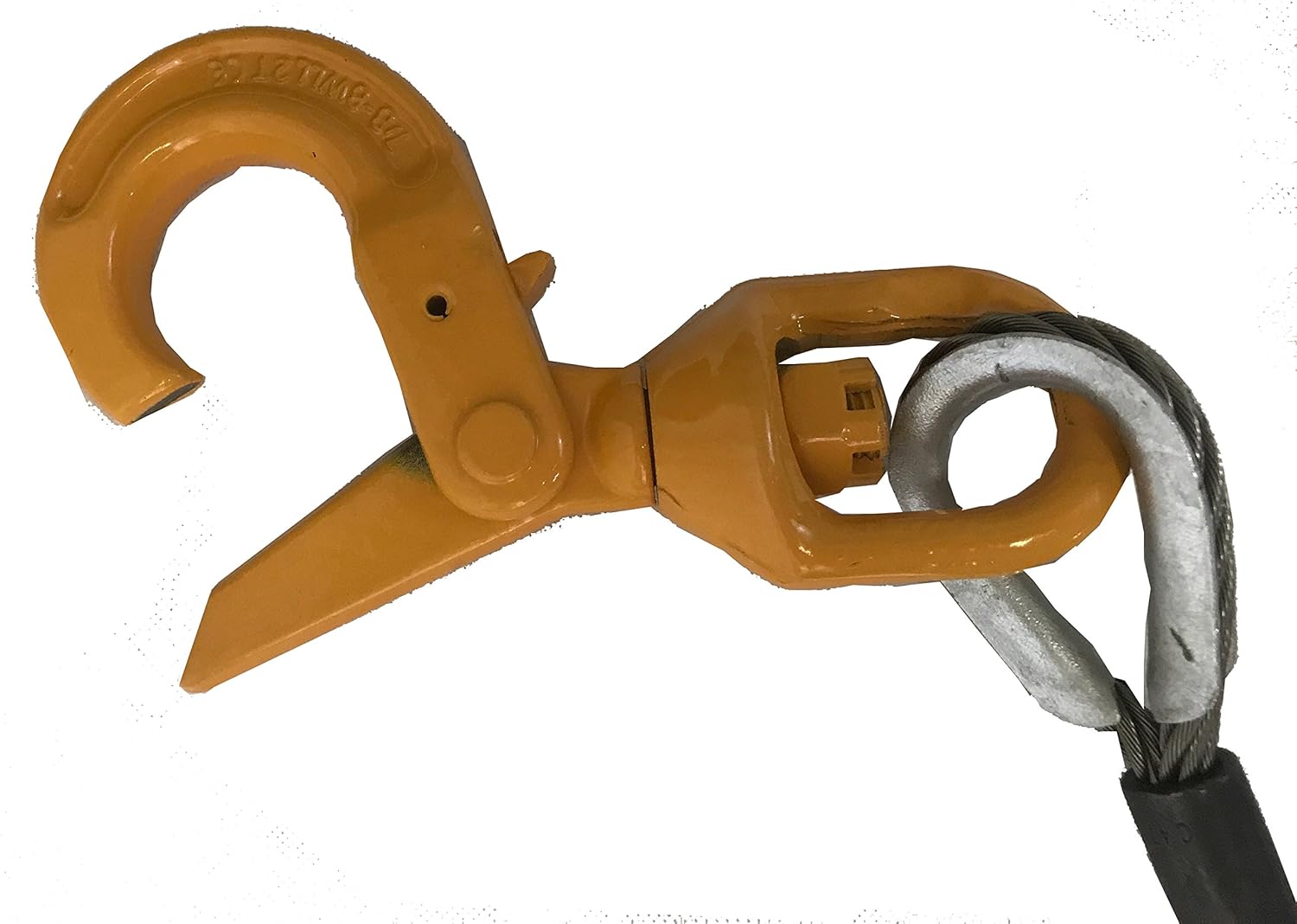 3/8x150 Steel Core Winch Cable with Swivel Hook L7761