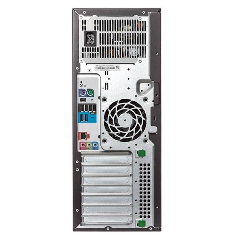 HP Z420 Workstation E5-2640 Six Core 2.5Ghz 64GB 256gb SSD Q600 T309631