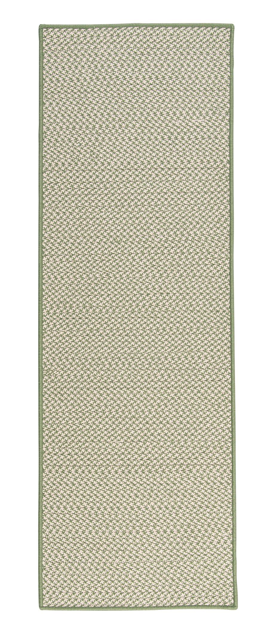 Moss Green Herringbone Runner R462