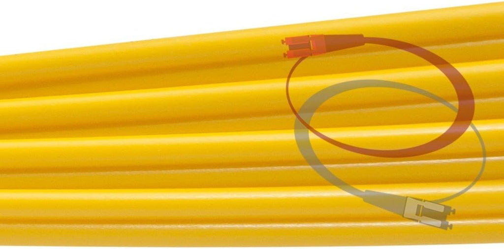 7M OS2 LC LC Fiber Patch Cable Indoor/Outdoor Duplex 9/125 Singlemode Jumper Z293