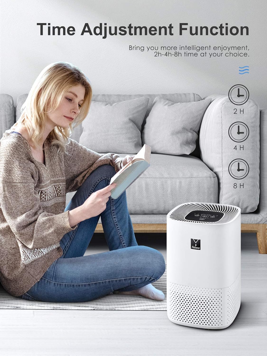 White H13 True HEPA Air Purifier Z48682