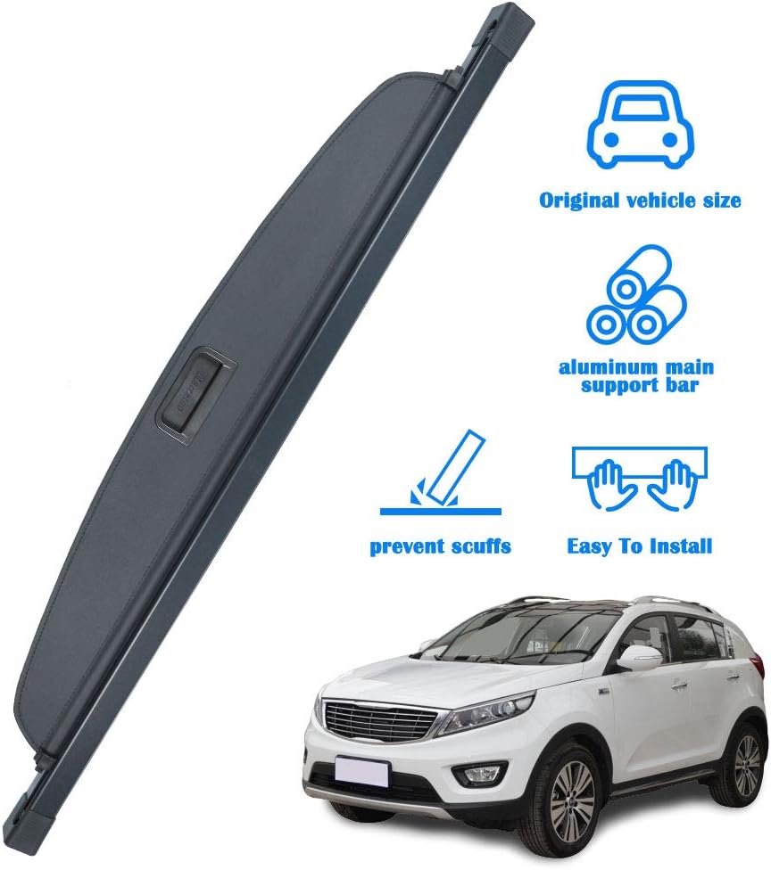Black SUV Retractable Trunk Cover C400