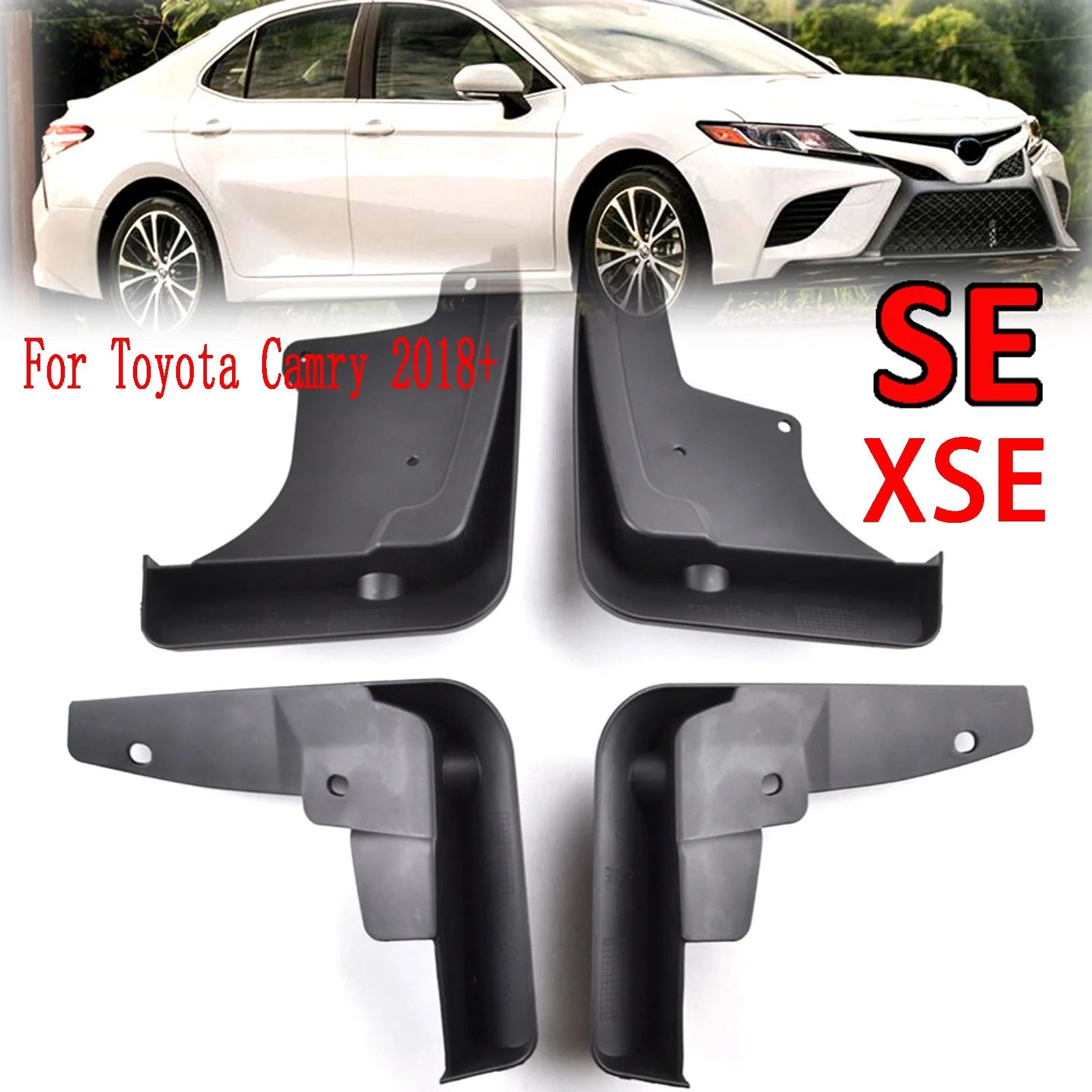 4PCS Mud Flap MudGuard Front Rear Fender M15989