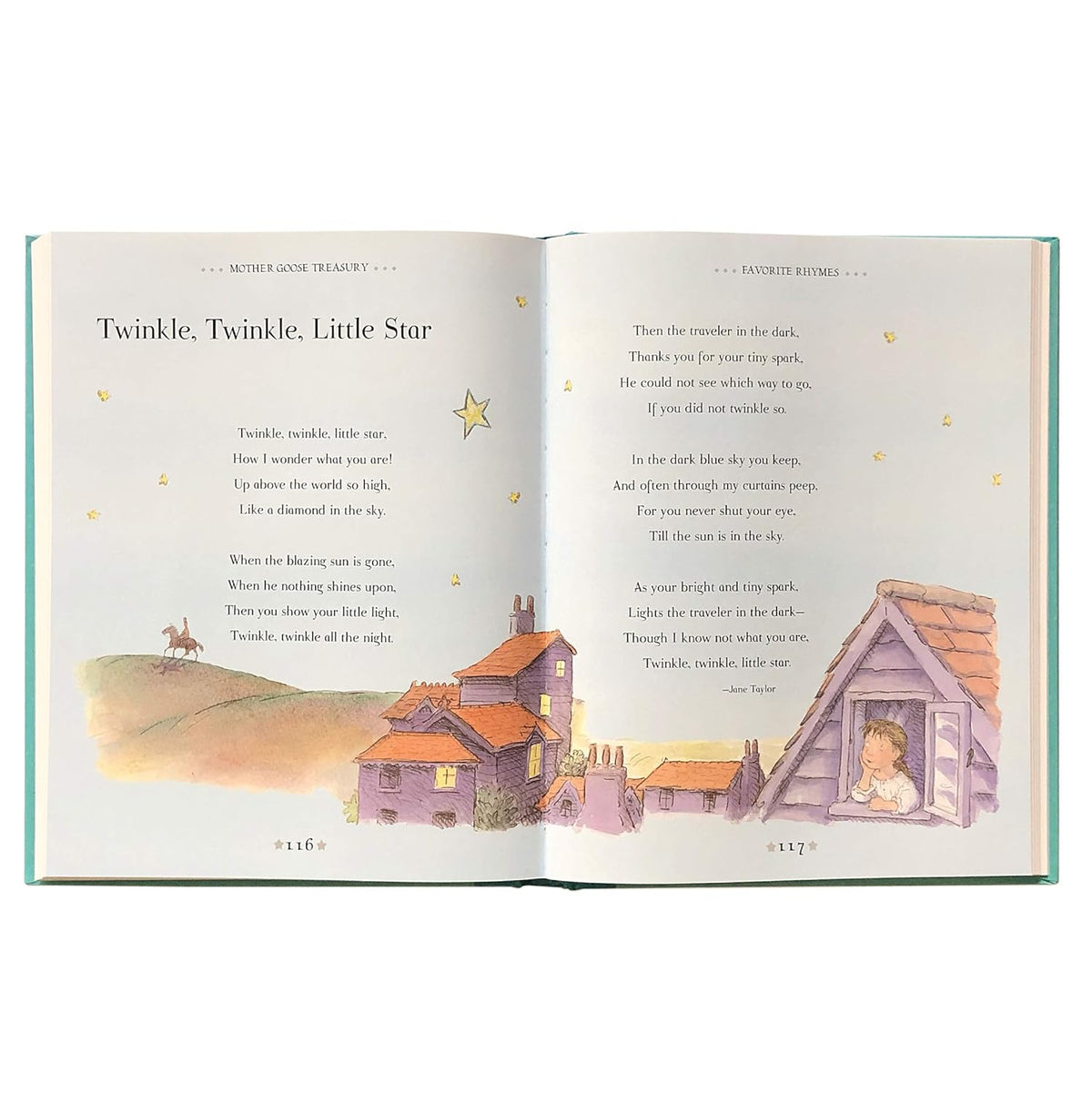 Hardcover Storybook Treasury of Nursery Rhymes X155303