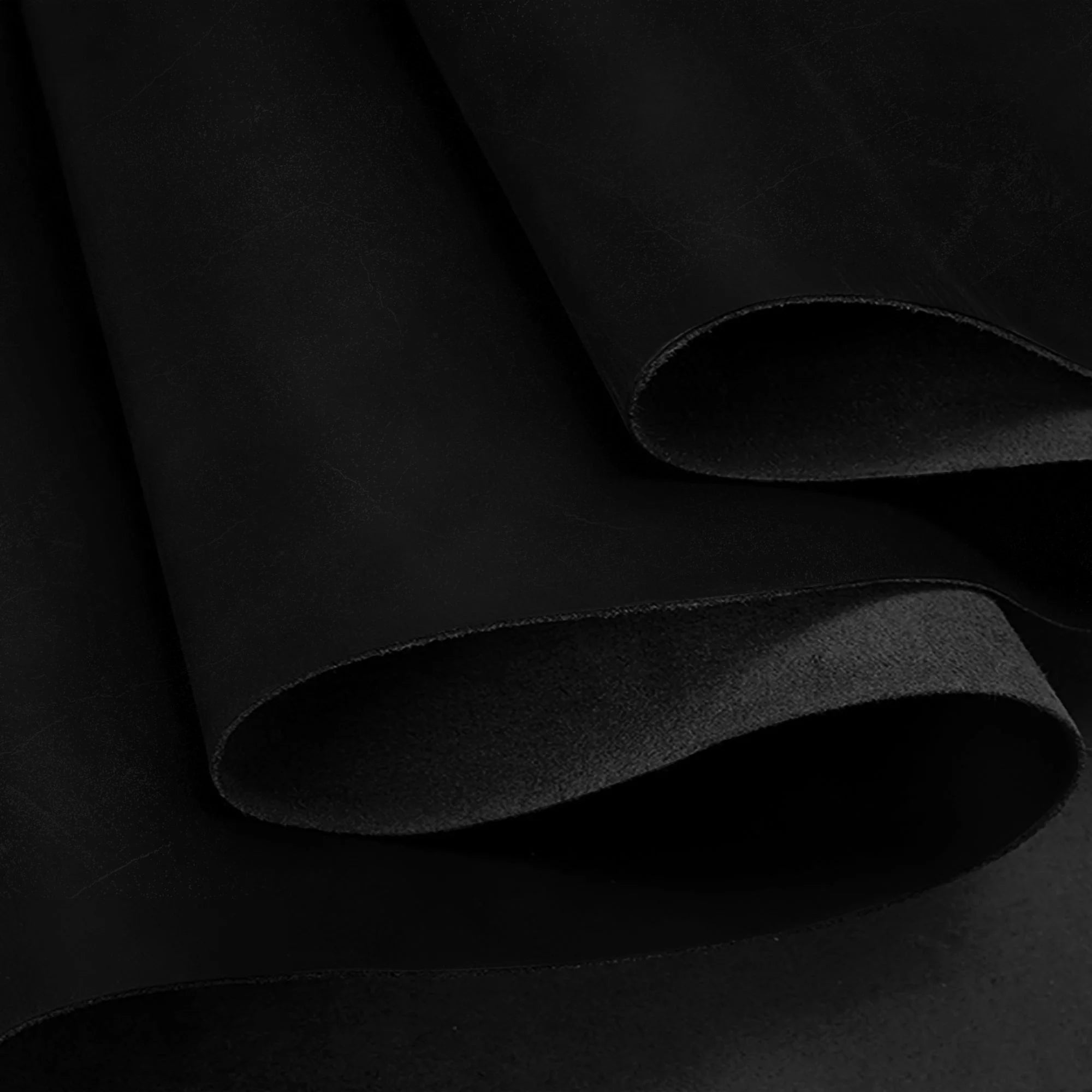Charcoal Black 9-10 oz Full Grain Cowhide Leather H6119