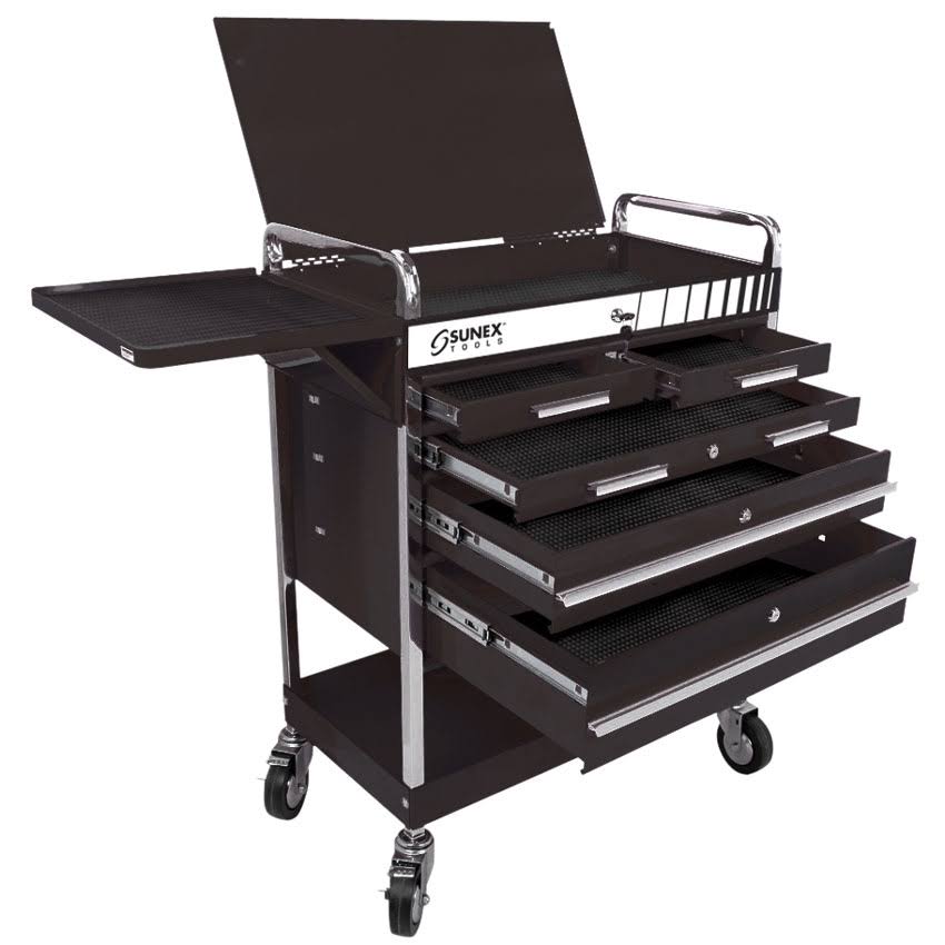 Red 5 Drawer Service Cart K391630