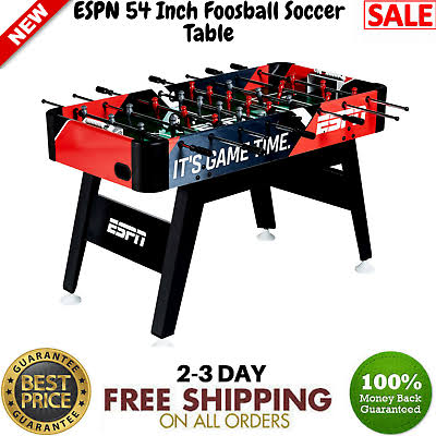 54-Inch Foosball Soccer Arcade Table with Bead Scoring A3376
