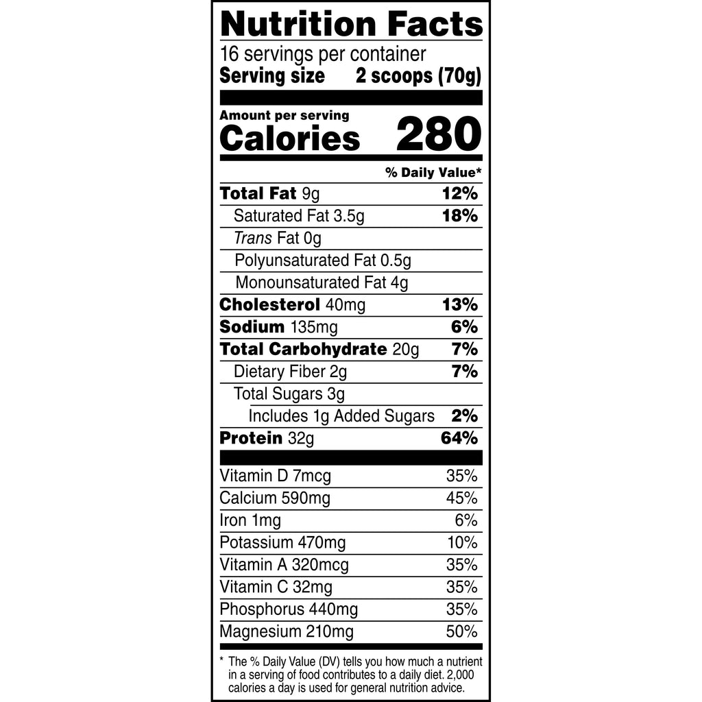 Chocolate Protein Powder, 2.47 Pound, 16 Servings G819030