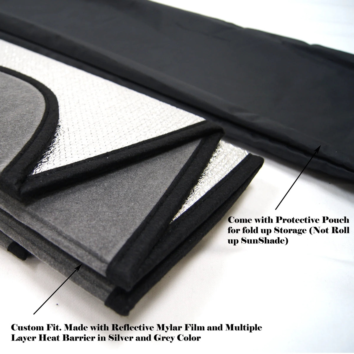 Custom Fit Windshield Sun Shade Protector for Honda Civic Coupe 2 Door F447