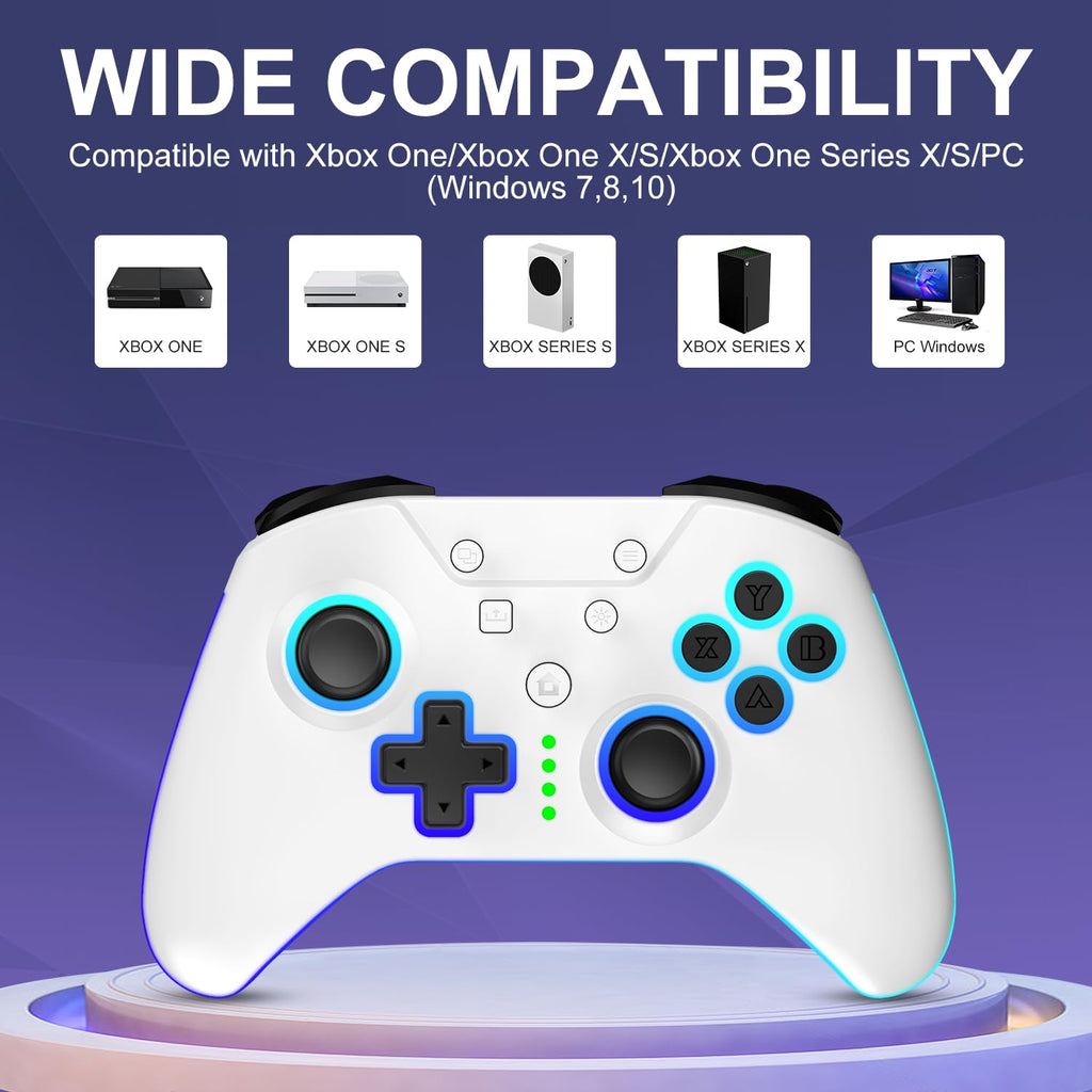Wireless Xbox Controller with RGB LED Light M82964