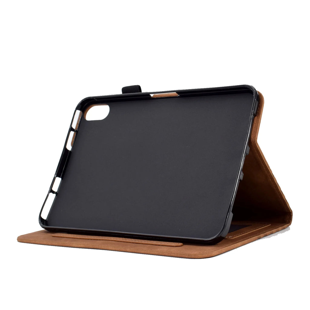 Brown PU Leather Folio Case for iPad 10th Gen 10.9" 2022 V19774