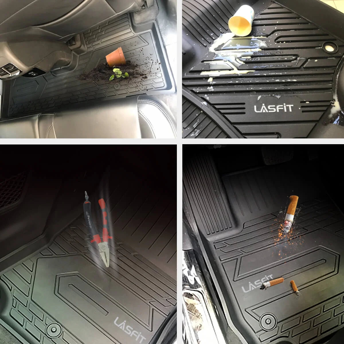 TPE Floor Liners Set for Jeep Renegade N25271