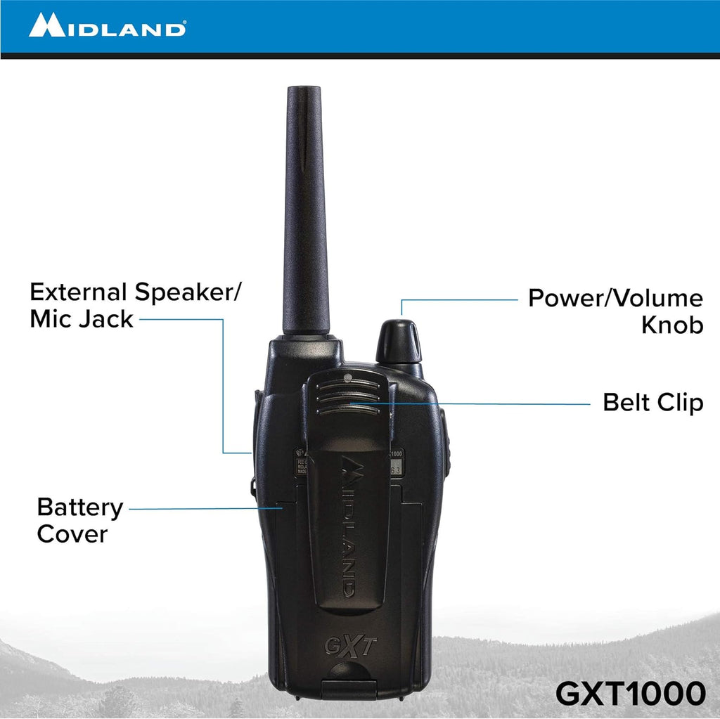 12 Radios GMRS Walkie Talkie with NOAA Weather Alert G582