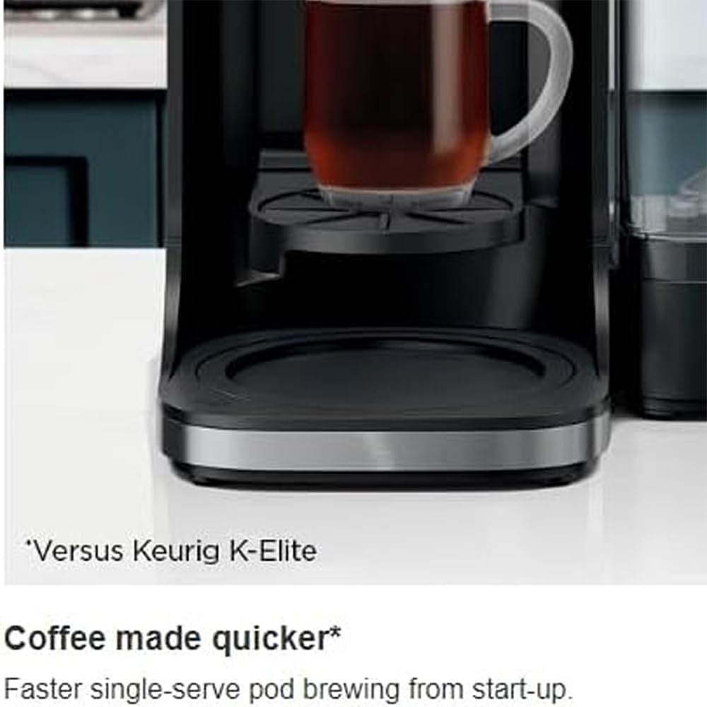 Black DualBrew Hot & Iced Coffee Maker Bundle with 2 YR CPS Enhanced Protection Pack A911016