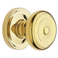 Non Lacquered Brass Passage Knobs J53629
