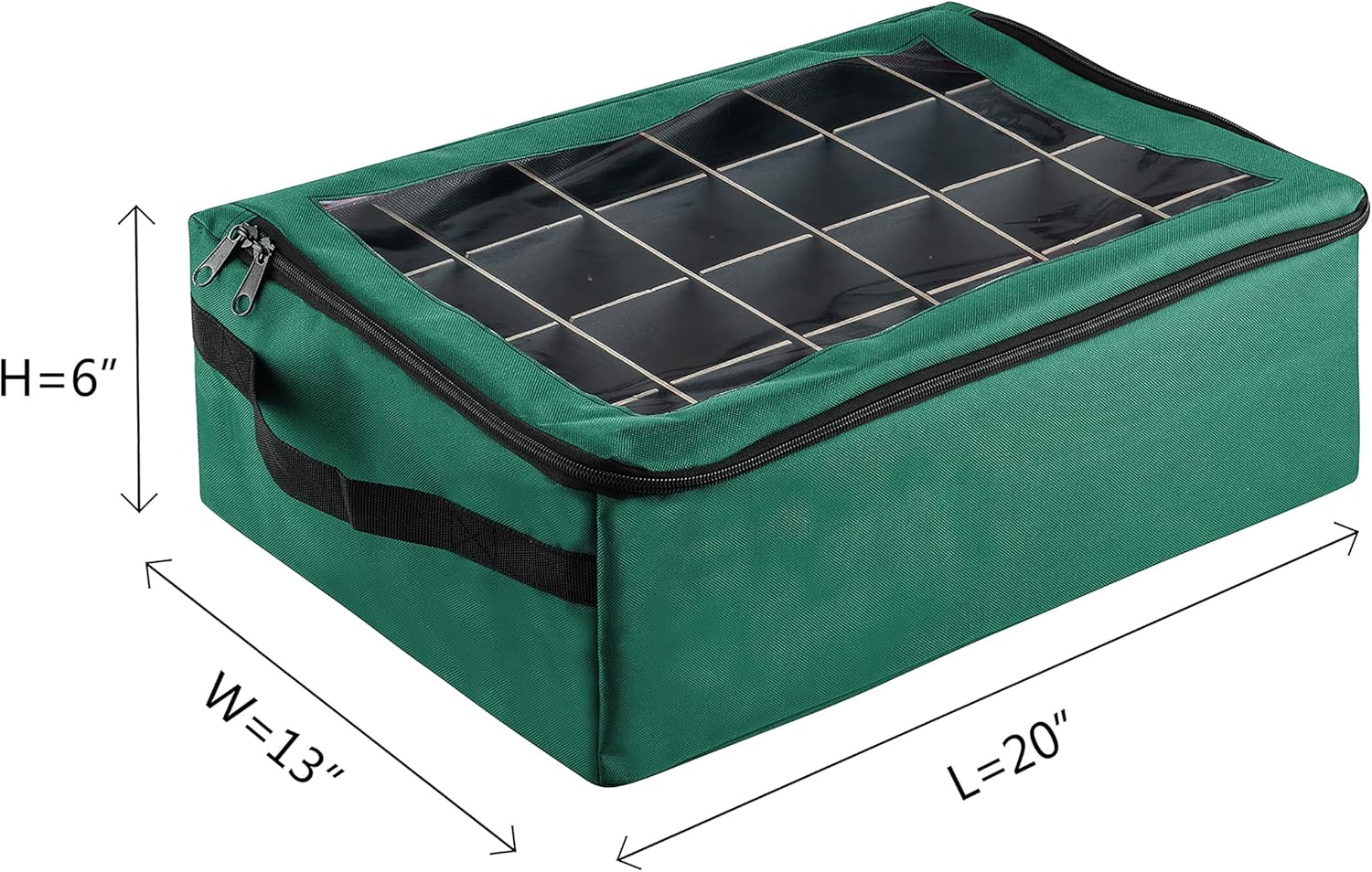 48 Christmas Ornament Organizer Storage Box Y333