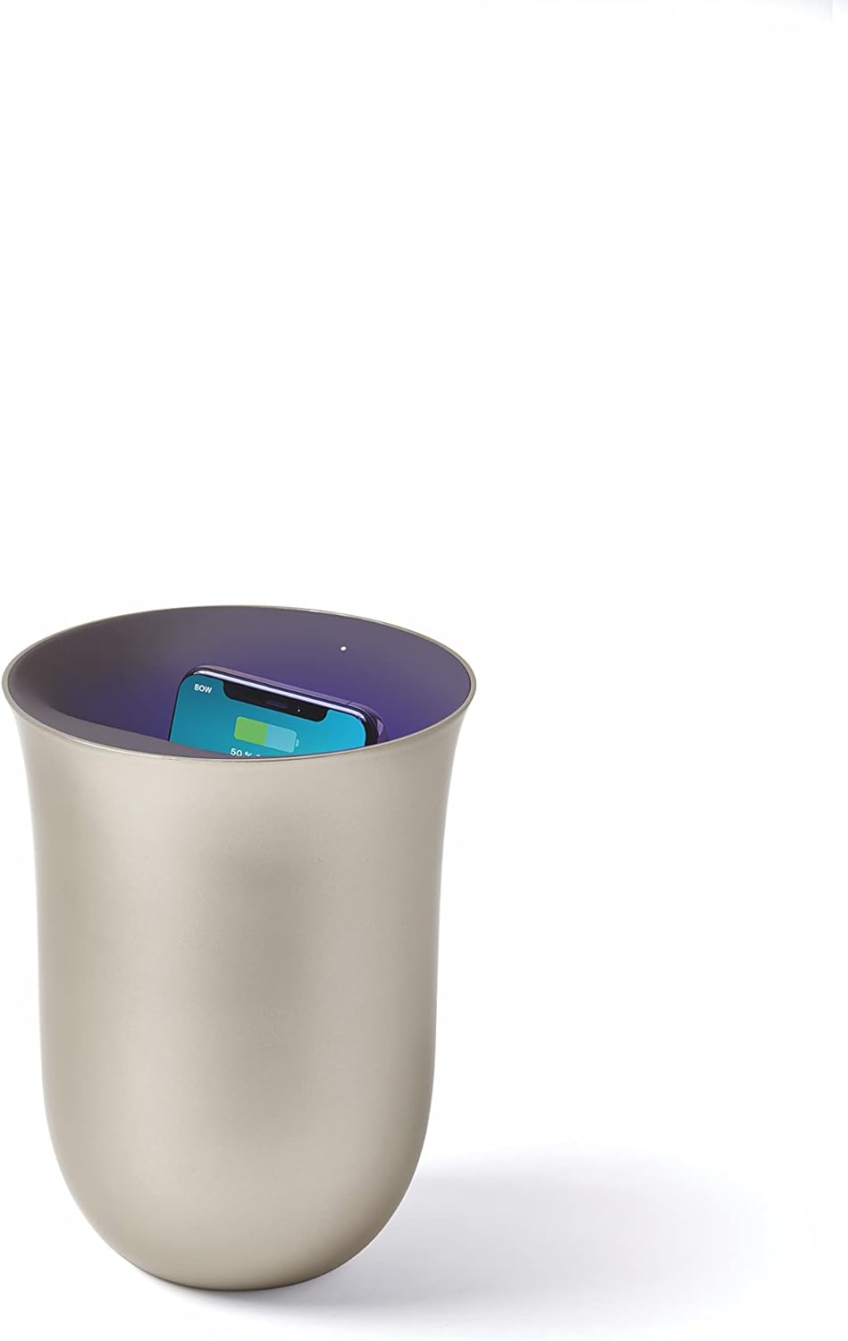 Black QI Wireless Charger Station with UV Sanitizer Pack of 2 E2110