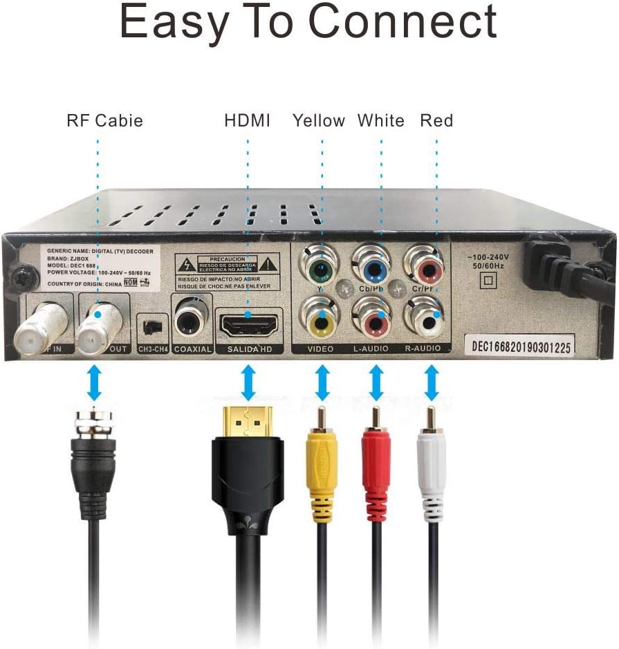 Digital TV Converter Box with HDMI Output Q45751