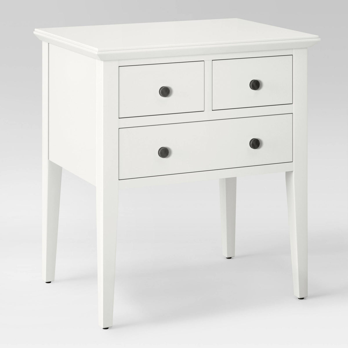 3 Drawer End Table Cream N6536