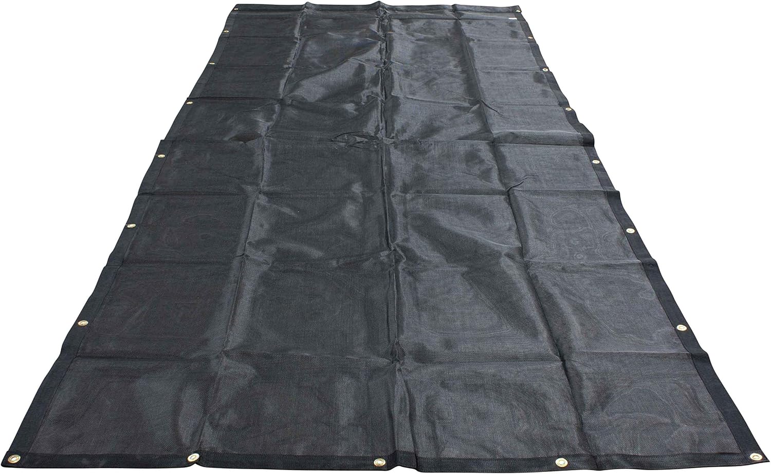 7' x 16' Vinyl Coated Mesh Dump Truck Tarps with 5 Inch 18oz Double Pocket M482688
