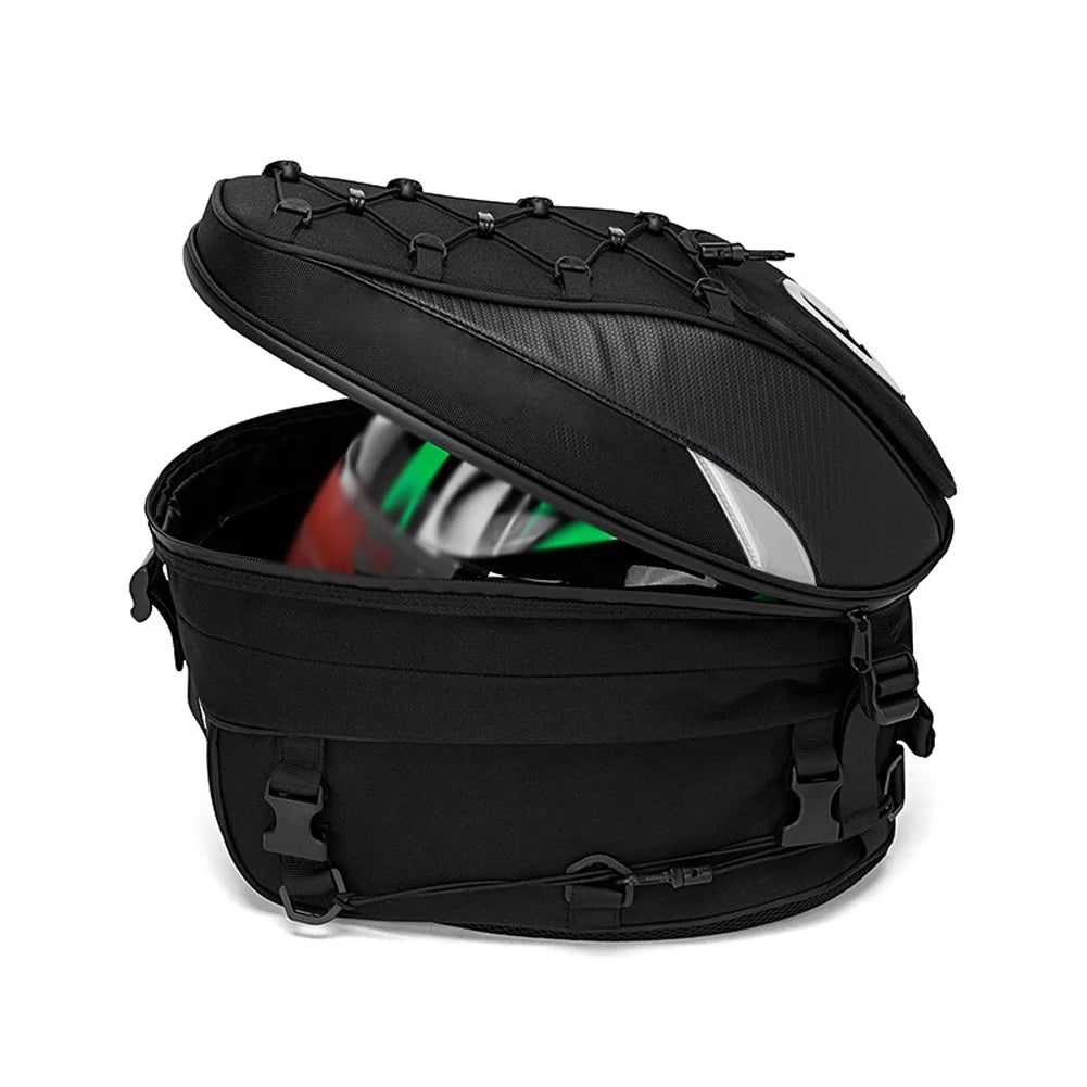 Motorcycle Tail Bag 30L-40L Waterproof Rear Seat Bag Y71612