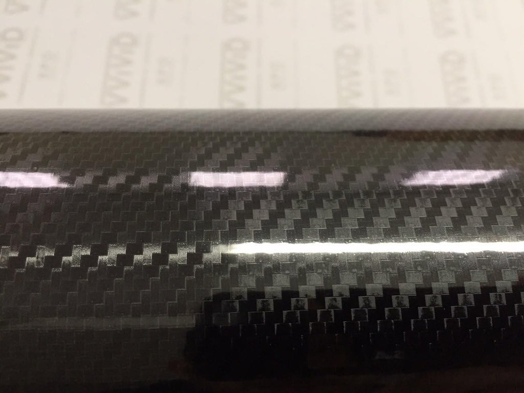 10ft x 5ft Black Carbon Fiber Vinyl Wrap C654704