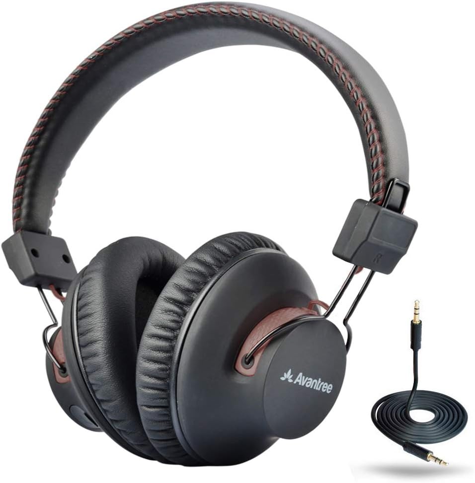40hrs Bluetooth Over Ear Headphones with Mic, Wireless & Wired, Pack of 2 M291009