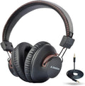 40hrs Bluetooth Over Ear Headphones with Mic, Wireless & Wired, Pack of 2 M291009