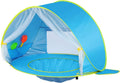 Baby Beach Tent Sun Shelter UPF50+ Pop Up Shade Pool (Front Mesh Blue) P96736