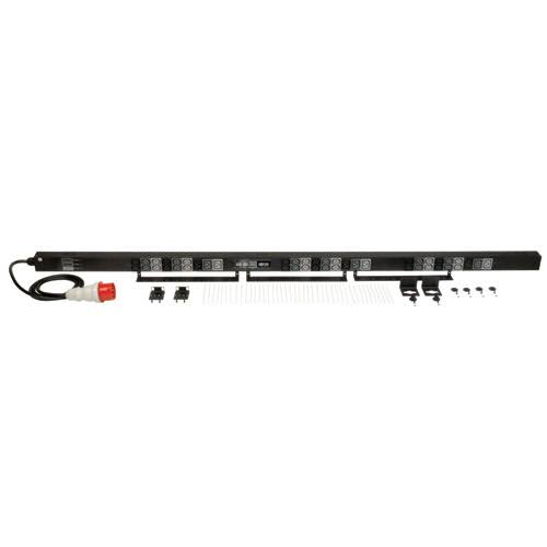 3-Phase Metered 240v-230v-220v 11.5kW C13 C19 Vertical PDU Q7129