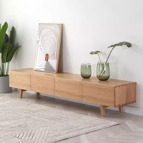 White Oak Cherry Wood Solid Wood TV Cabinet Z31769