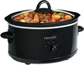 7 Quart Black Oval Slow Cooker D706105