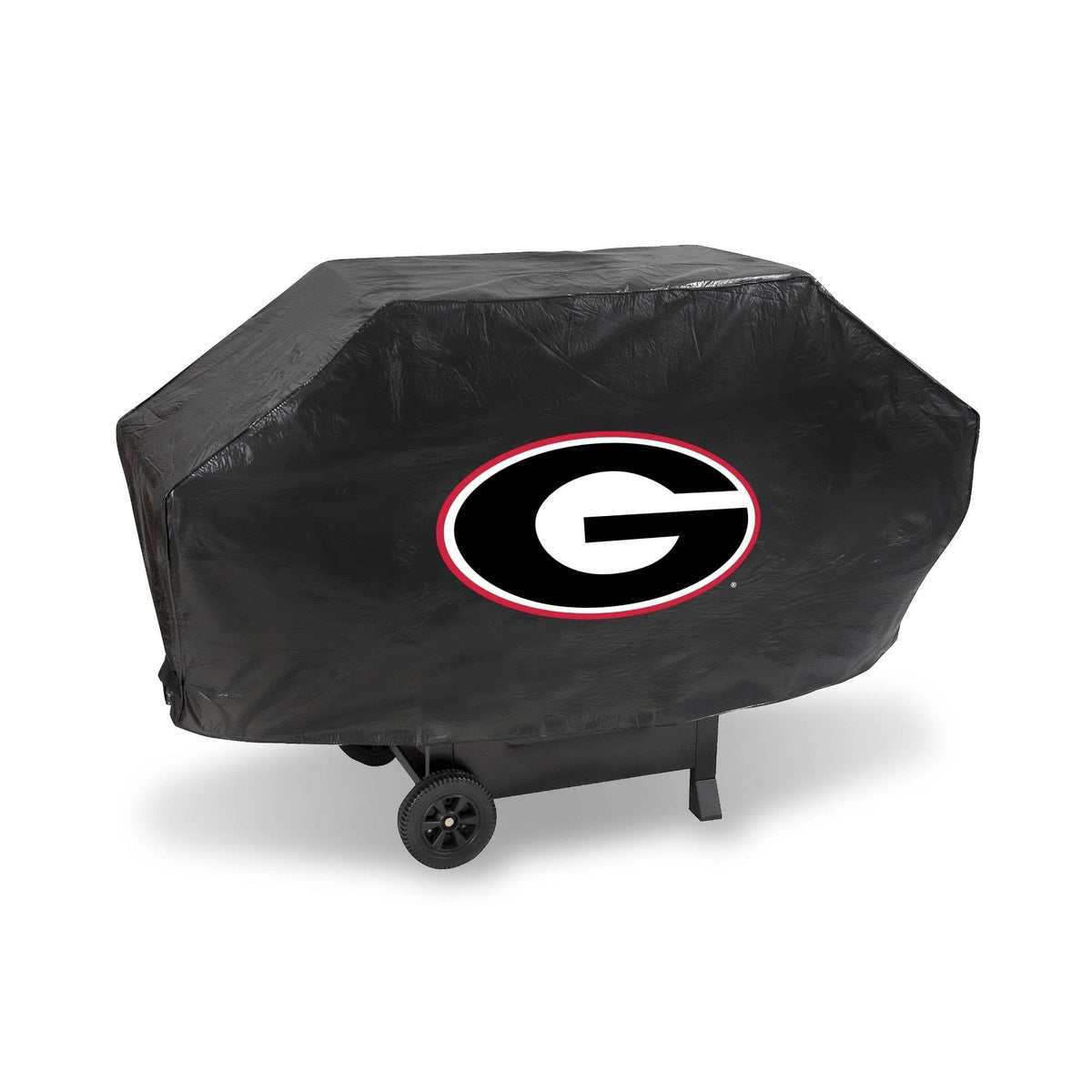 Black and White Deluxe Grill Cover D263
