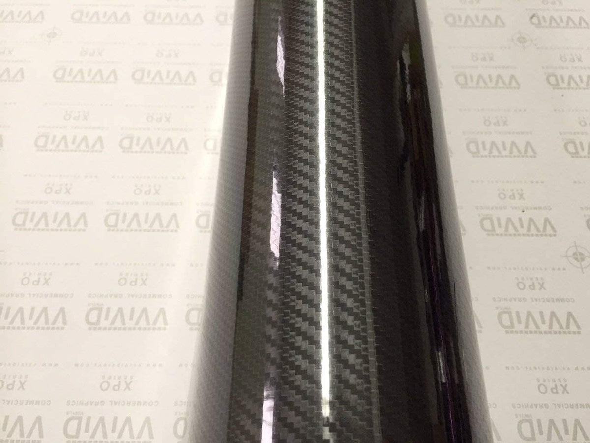 10ft x 5ft Black Carbon Fiber Vinyl Wrap C654704