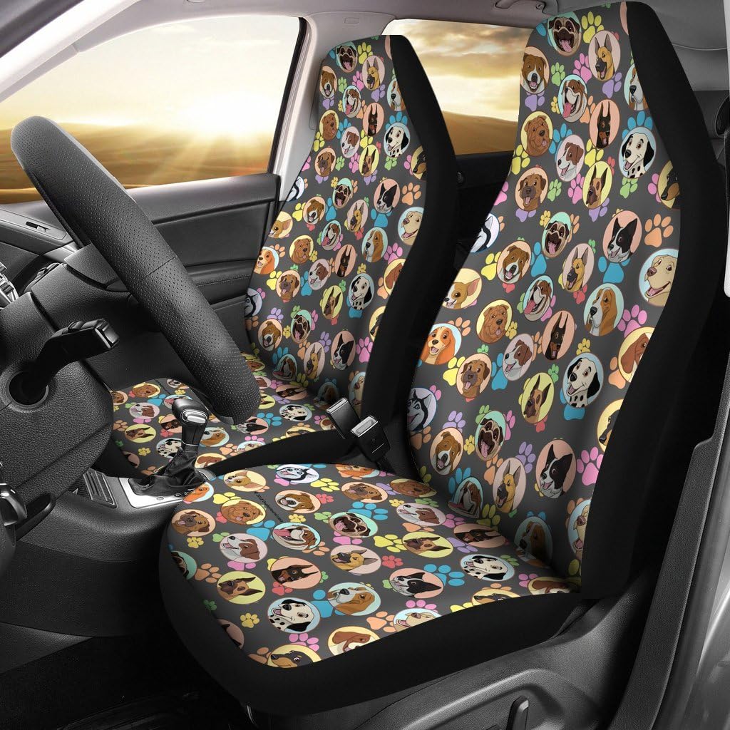 Microfiber Car Seat Covers Set of 2 Z16012