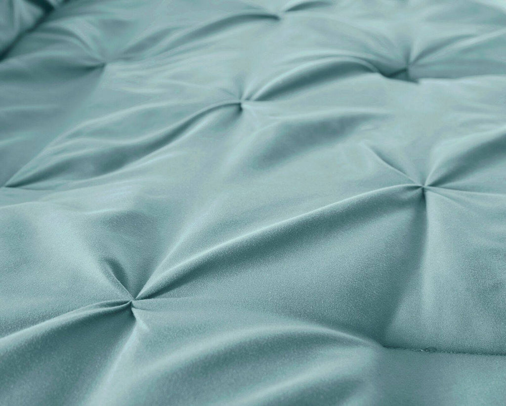7 Piece Set Gray California King Comforter T8964