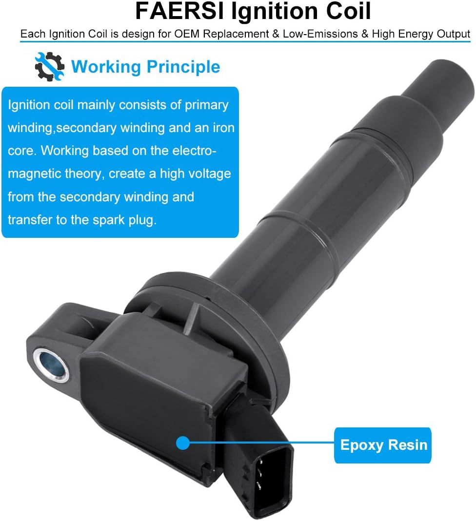 Ignition Coil Pack of 4 V808
