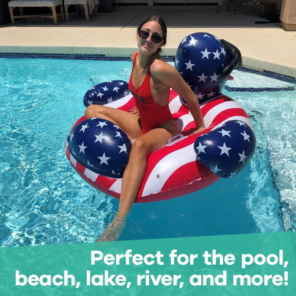 Derby Duck Stars & Stripes Pool Float N1874