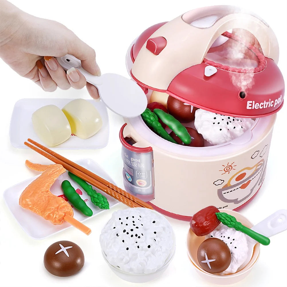 25PCS Mini Electric Cooker Toy Kitchen Plaything M11920