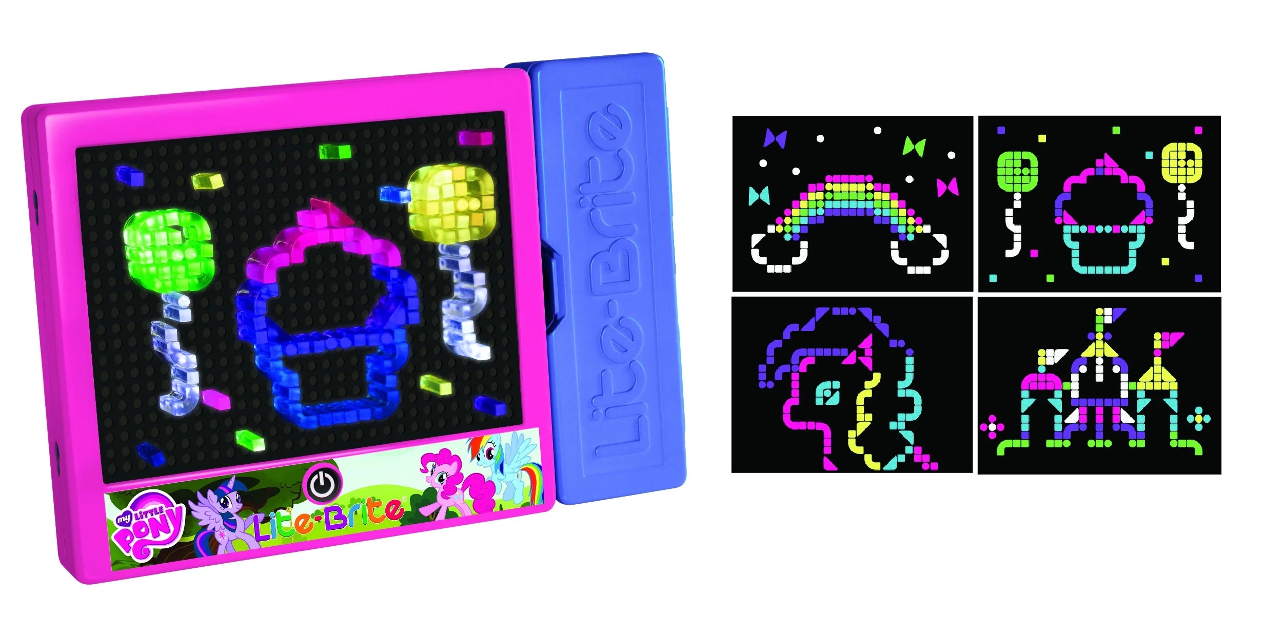 My Little Pony Edition with 150+ Colored Pegs and 4 Light Effects Y76980