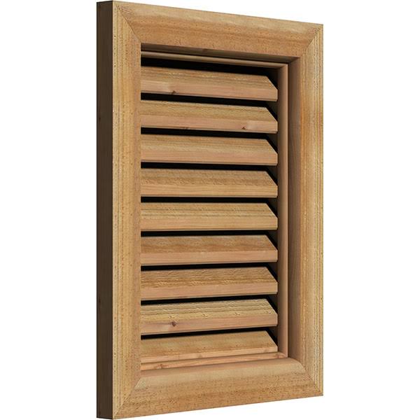 Unfinished Vertical Gable Vent A456